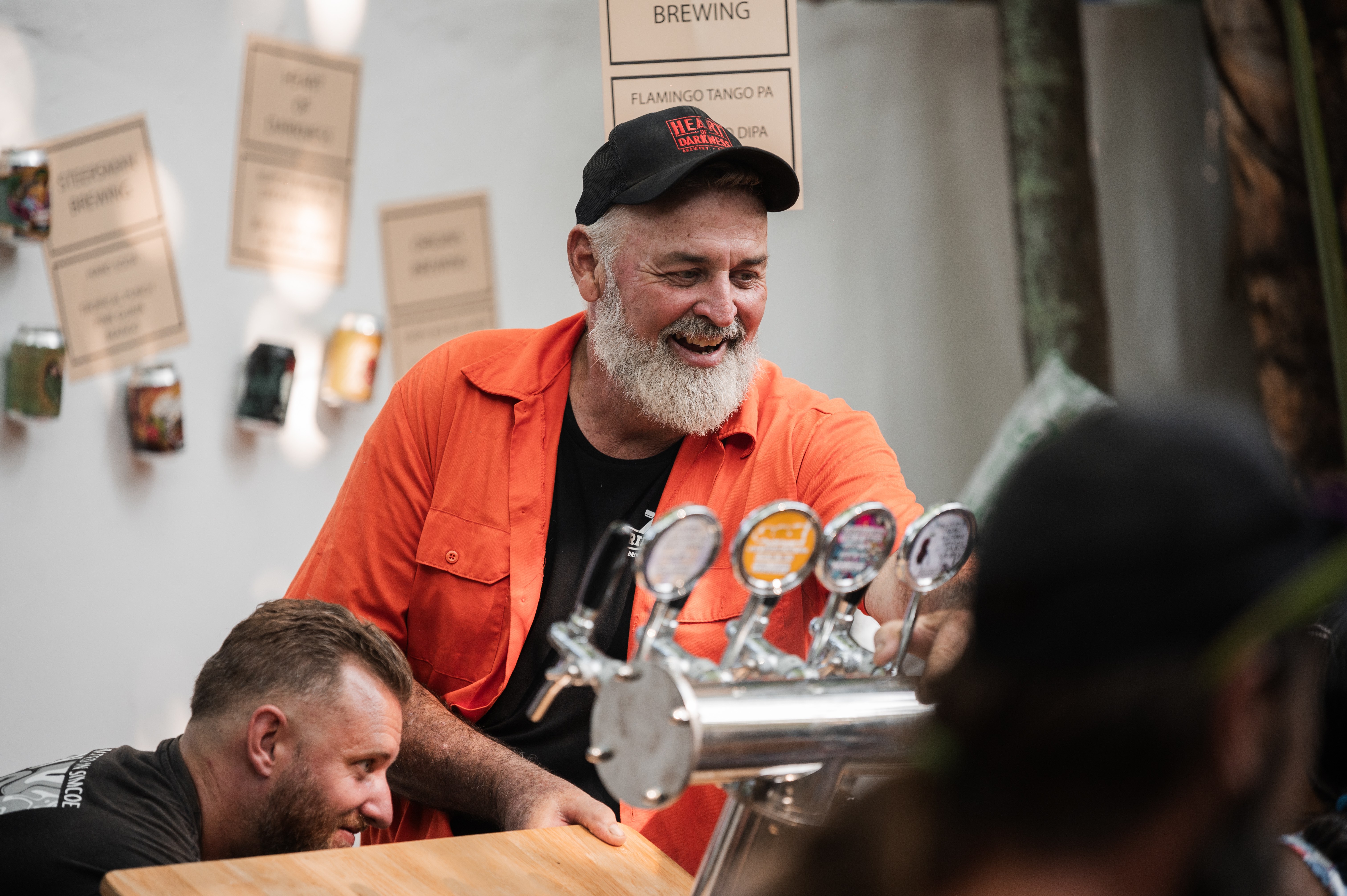 Live performer on stage at the festival